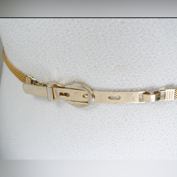 Vintage Gold mesh Belt - Great Condition - Picture 2 of 6